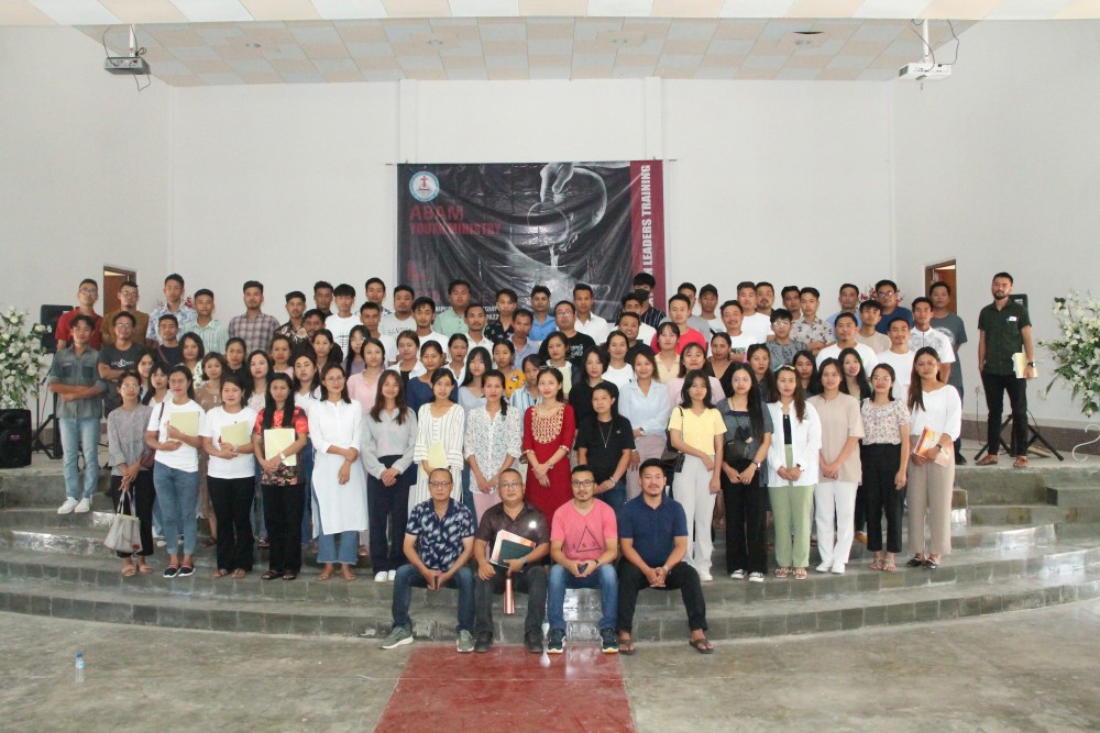ABAM YM completed the ‘Lead Like Jesus’ programme for all the youth ministries held from July 14 to 16 at Impur.